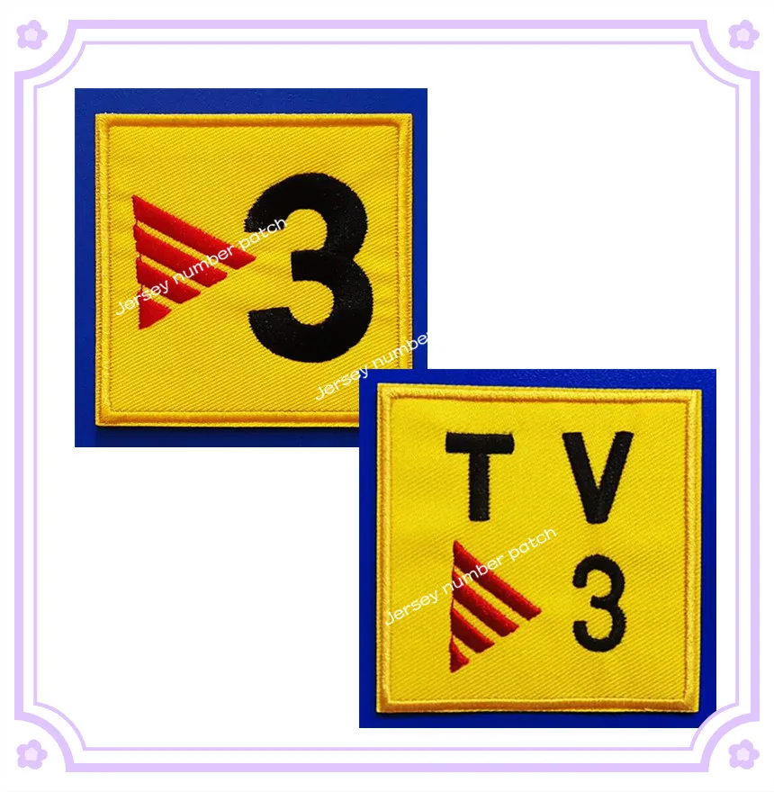 2004-2005, 2005-2013 BARCELONA TV3 embroidery patch left sleeve sponsor TV3 soccer patch
2004-2005, 2005-2013 BARCELONA TV3 embroidery patch left sleeve sponsor TV3 soccer patch