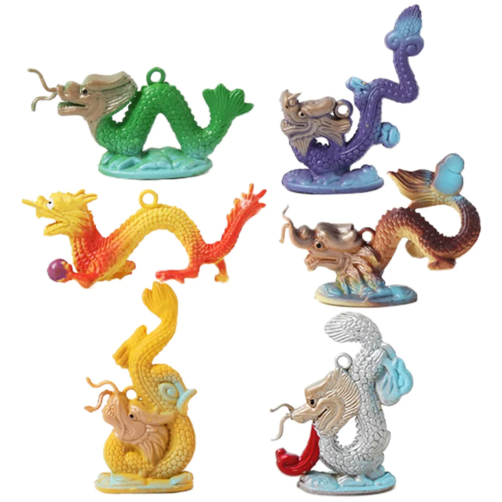 6pcs Year of Dragon Figurine Cartoon Dragon Decoration Mini Desktop Dragon Decoration
6pcs Year of Dragon Figurine Cartoon Dragon Decoration Mini Desktop Dragon Decoration