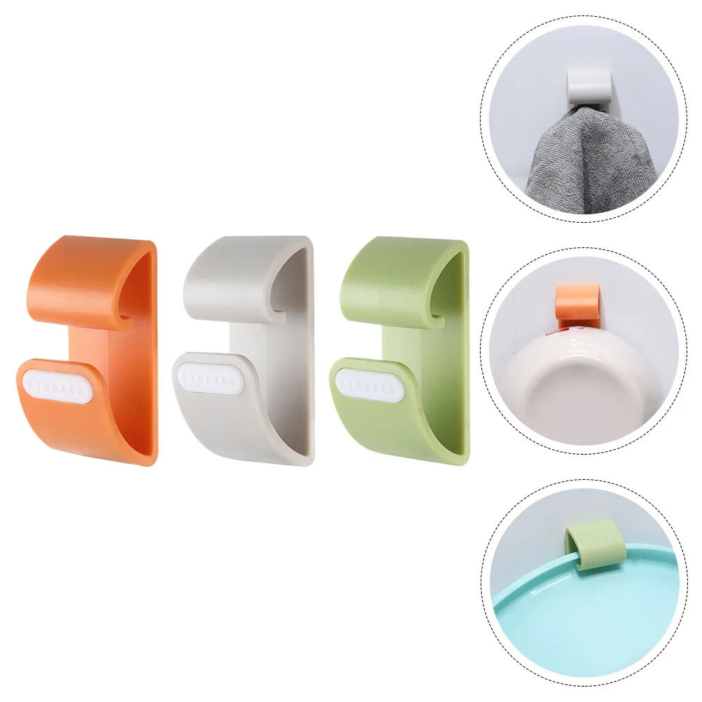 3Pcs Basin Hook Punch Free Hook Bathroom Storage Hook Self-adhesive Washbasin Hook
3Pcs Basin Hook Punch Free Hook Bathroom Storage Hook Self-adhesive Washbasin Hook