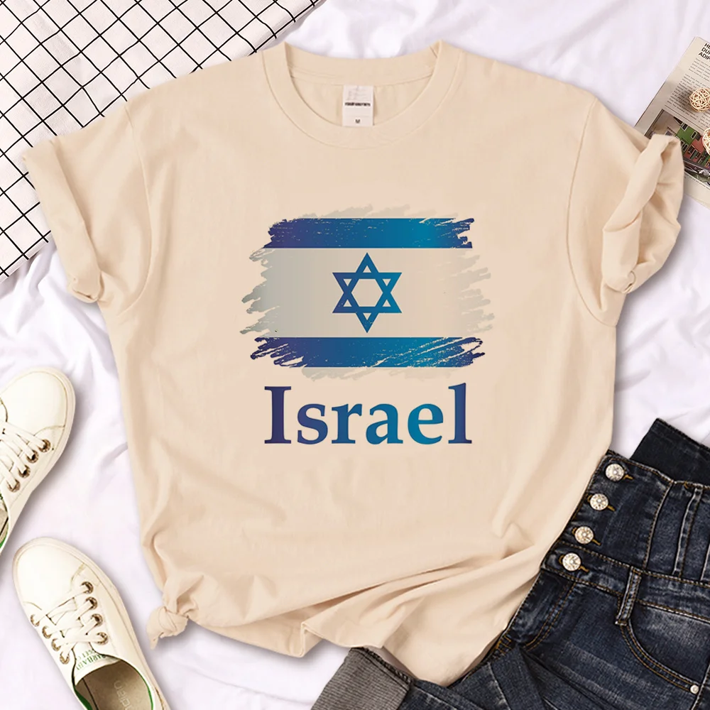 Independence Day Israel t-shirts women Y2K funny streetwear t-shirts female designer clothing
Independence Day Israel t-shirts women Y2K funny streetwear t-shirts female designer clothing