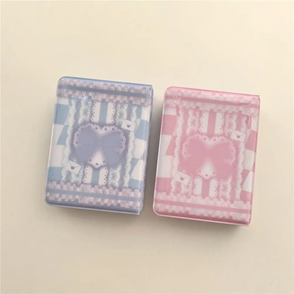Mini Photo Book Space-saving Photocard Holder Dust-proof 3 Inch 40 Slots Idol Photo Album Picture Organizer Book Protective
Mini Photo Book Space-saving Photocard Holder Dust-proof 3 Inch 40 Slots Idol Photo Album Picture Organizer Book Protective