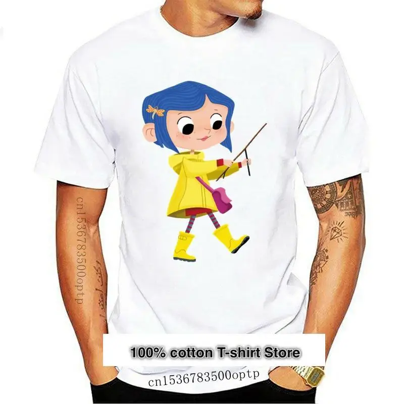 Camisetas De Coraline Harajuku, camiseta blanca Natural, camiseta de manga corta de marca, hip hop
Camisetas De Coraline Harajuku, camiseta blanca Natural, camiseta de manga corta de marca, hip hop
