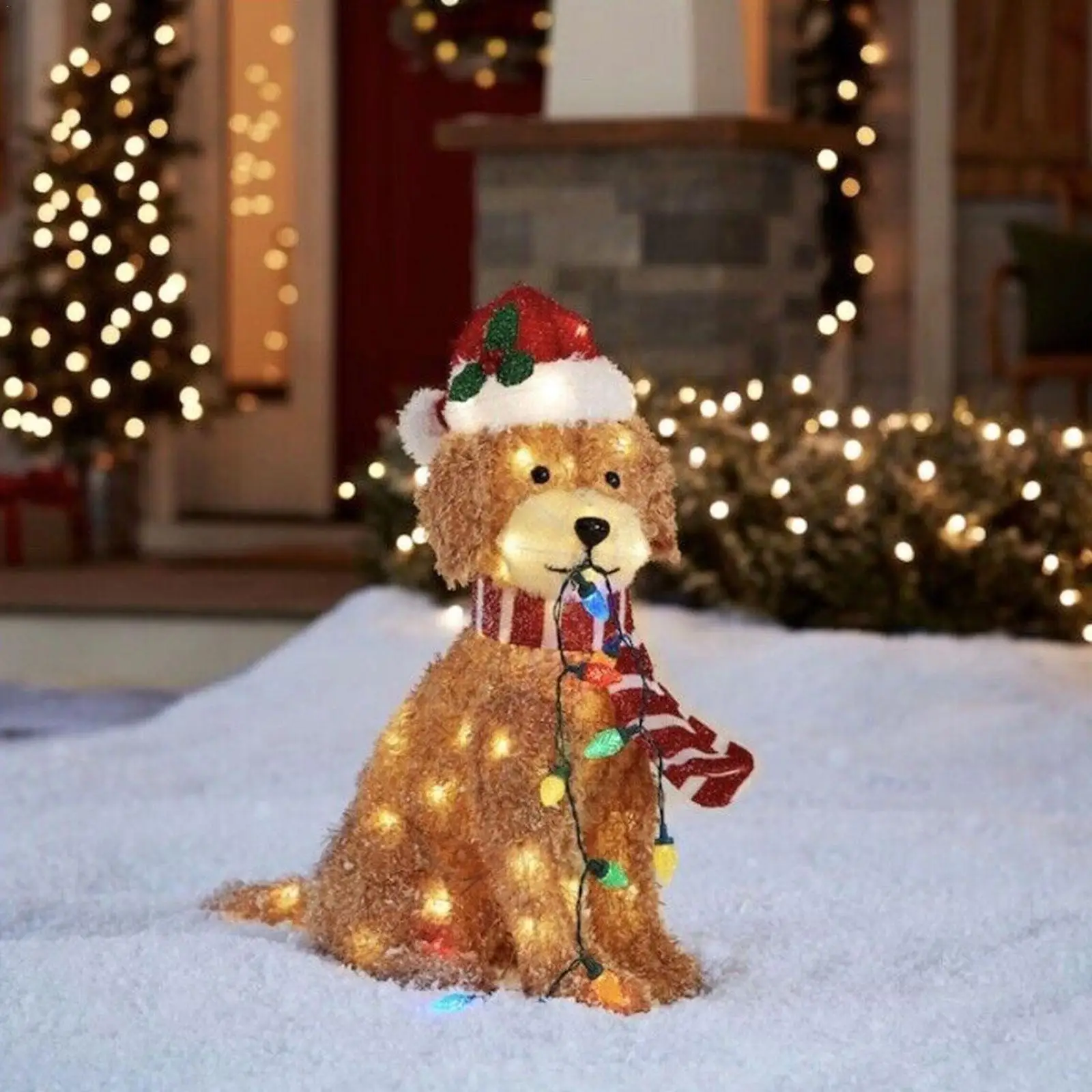 New Christmas Tree Dog Lights String Yard Decor Cute Puppy Acrylic Dog Ornament New Year Party Supplies Room Decor Xmas Gift
New Christmas Tree Dog Lights String Yard Decor Cute Puppy Acrylic Dog Ornament New Year Party Supplies Room Decor Xmas Gift