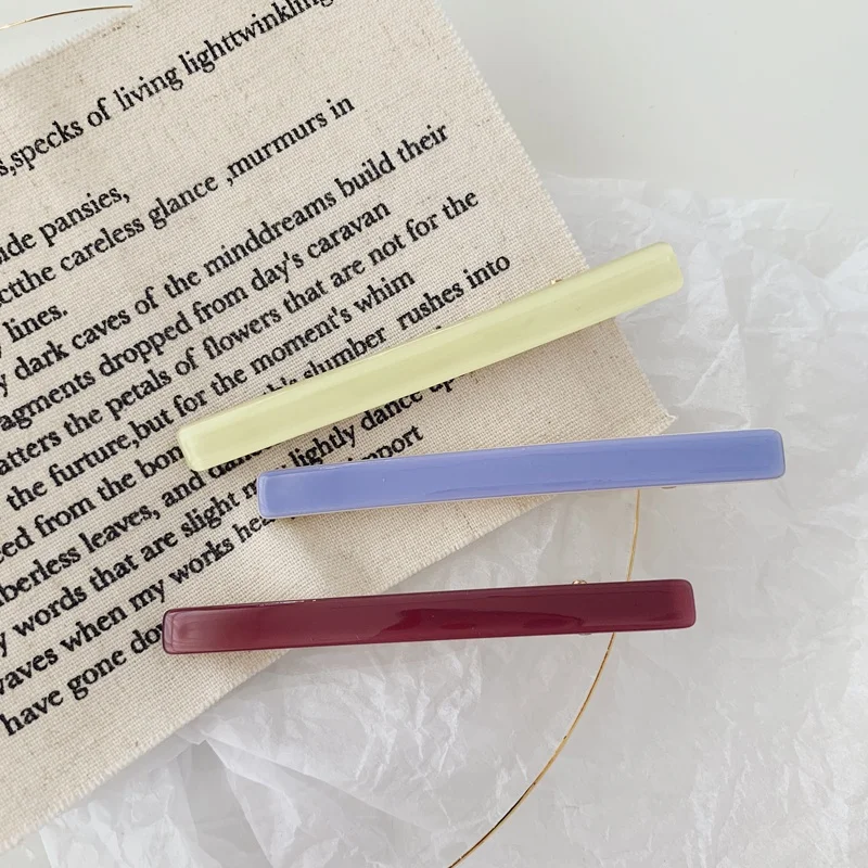Candy-Colored Sweet Acrylic One-Piece Clip Base Hair Card Side Clip Hair Clip Korean Hairpins Hair Accessories
Candy-Colored Sweet Acrylic One-Piece Clip Base Hair Card Side Clip Hair Clip Korean Hairpins Hair Accessories