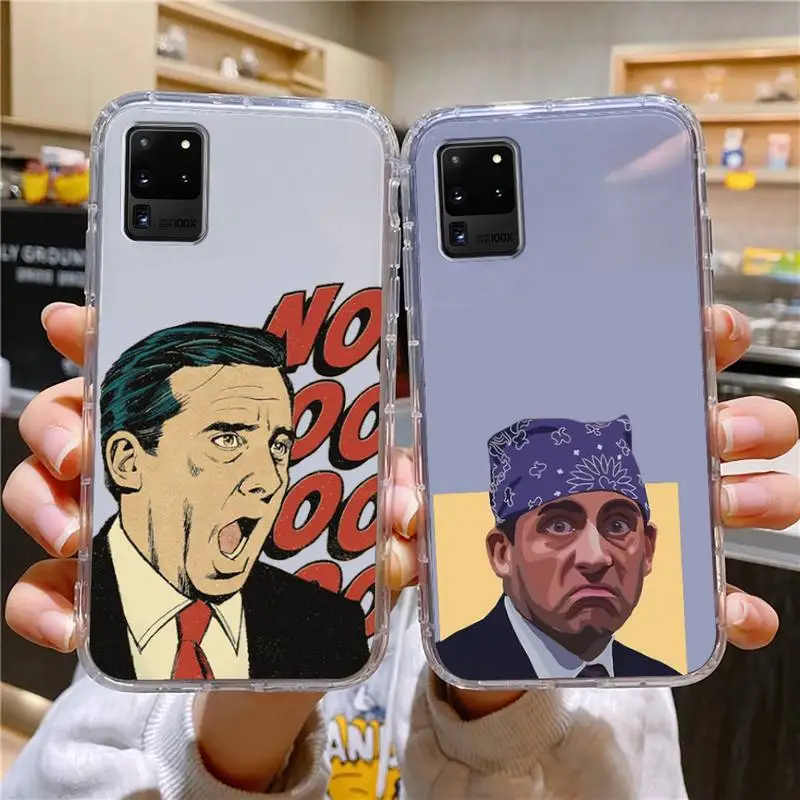 Michael Scott The Office Phone Case For Samsung Galaxy S10 S10e A70 Edge S22 S23 Plus Ultra Note10 Transparent Cove
Michael Scott The Office Phone Case For Samsung Galaxy S10 S10e A70 Edge S22 S23 Plus Ultra Note10 Transparent Cove
