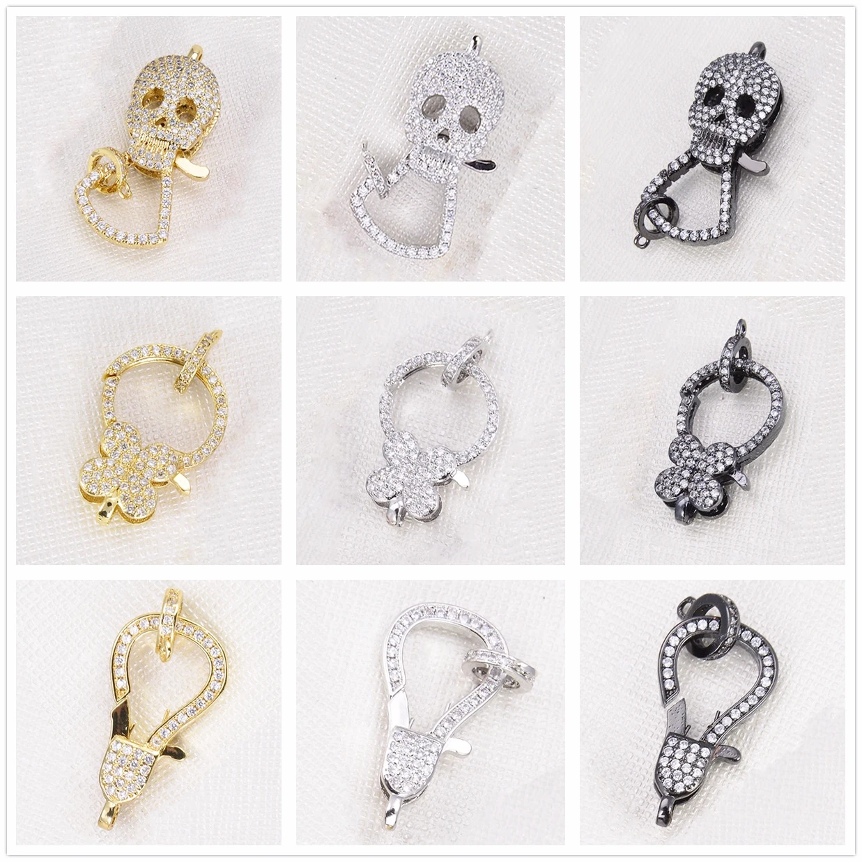 DIY Jewelry Making Supplies Lobster Clasp Crystal Clasp Hooks for Women Necklace Bracelet Accessories Jewellery Wholesale Bulk
DIY Jewelry Making Supplies Lobster Clasp Crystal Clasp Hooks for Women Necklace Bracelet Accessories Jewellery Wholesale Bulk