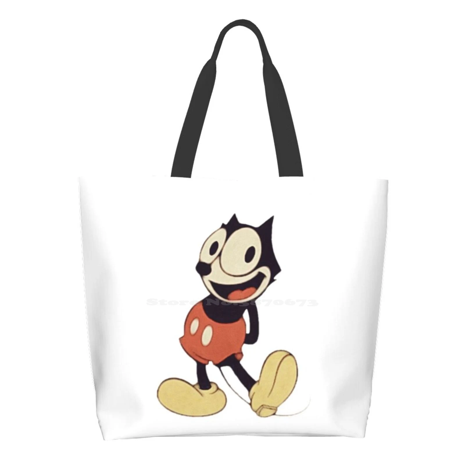 In Mouse Pants Women Shopping Bag Girl Tote Large Size Felix Mickey Pat Sullivan Classic Cartoons Cartoon Cats Cartoon
In Mouse Pants Women Shopping Bag Girl Tote Large Size Felix Mickey Pat Sullivan Classic Cartoons Cartoon Cats Cartoon