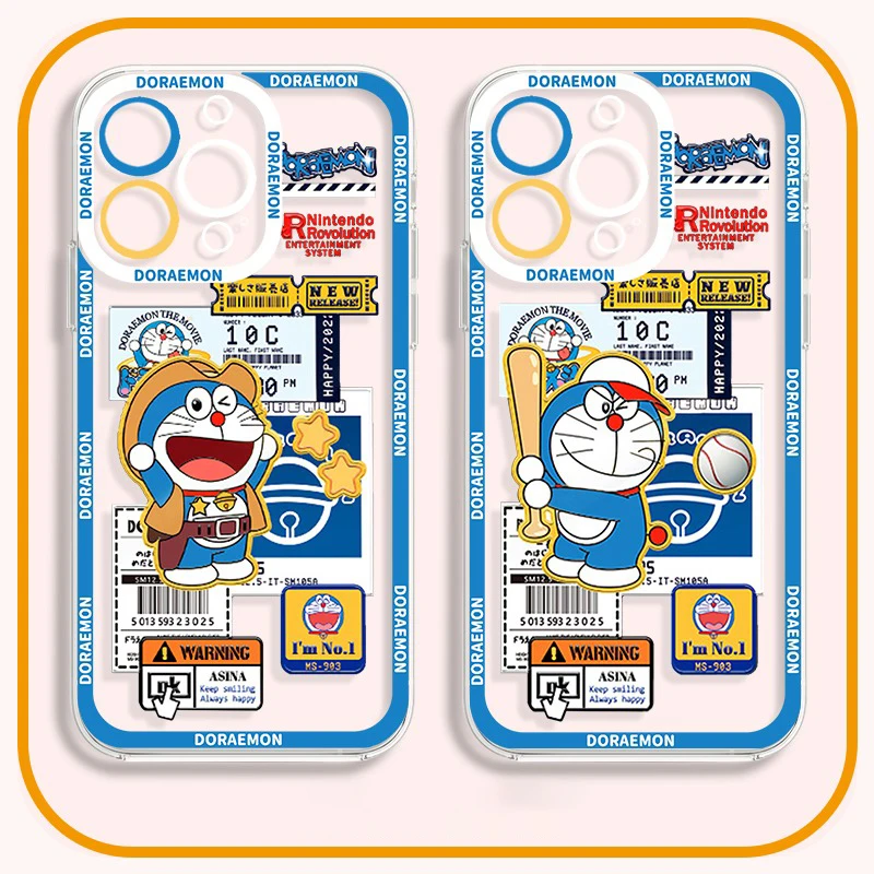 Anime Robot Cat for IPhone 14 13 12 11 Pro Max Mini X XS XR 6 7 8 Plus Doraemon Angel Eye Transparent Phone Case
Anime Robot Cat for IPhone 14 13 12 11 Pro Max Mini X XS XR 6 7 8 Plus Doraemon Angel Eye Transparent Phone Case