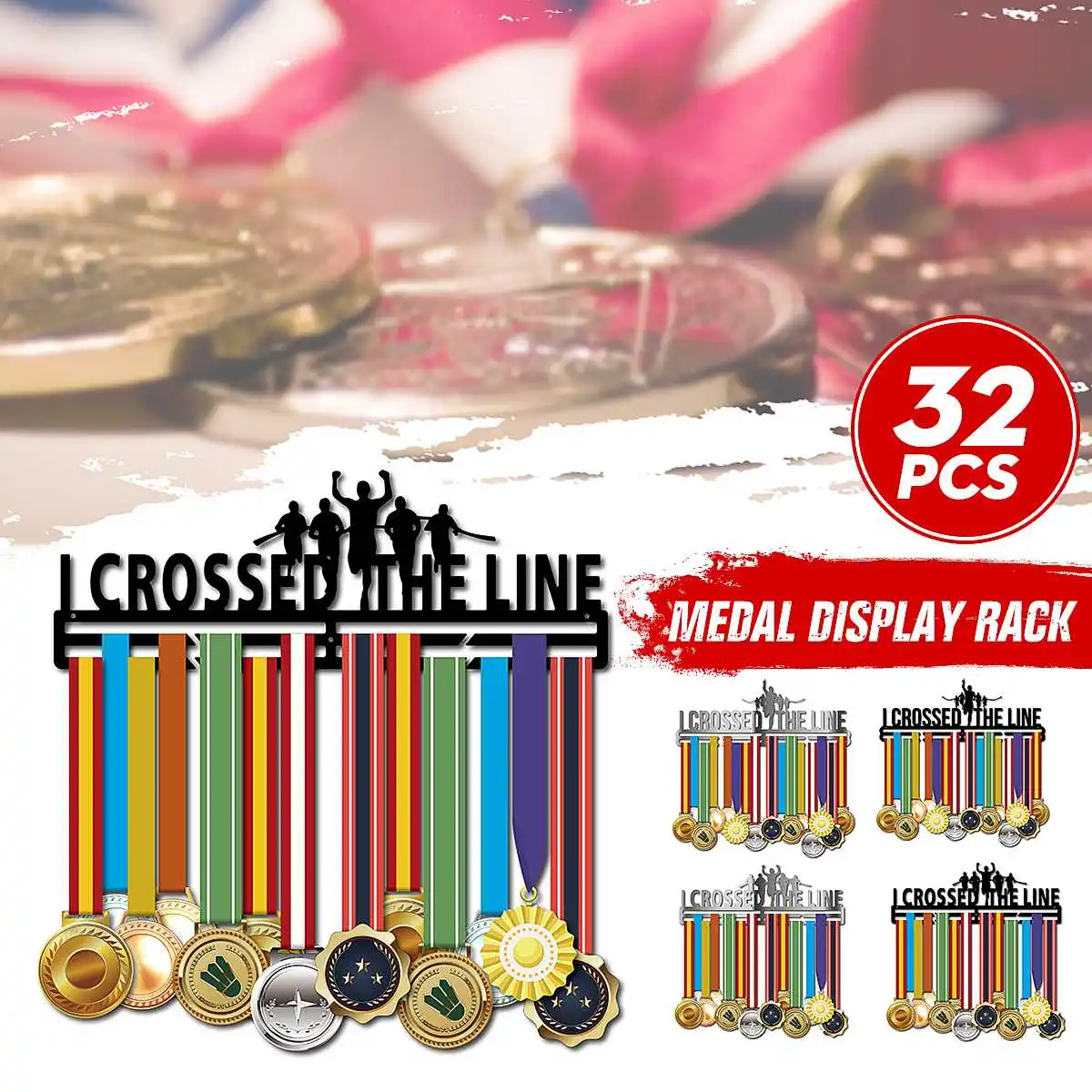 Medal Hanger 32 Medals Stainless Steel Holder Sport Running Display Rack Decor Dancing Sport Medals 4 Style Sport Medal Hanger
Medal Hanger 32 Medals Stainless Steel Holder Sport Running Display Rack Decor Dancing Sport Medals 4 Style Sport Medal Hanger