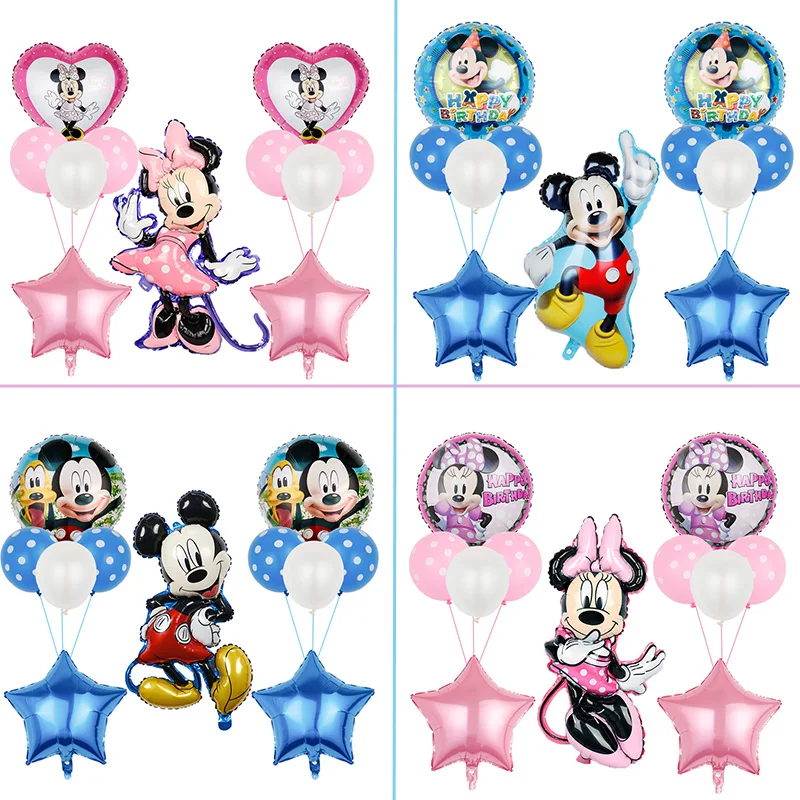 Disney Pink Minnie Mouse Foil Balloons Girl's Birthday Party Decoration Mickey Mouse baby shower supplies Kids Toy Gifts Globos
Disney Pink Minnie Mouse Foil Balloons Girl's Birthday Party Decoration Mickey Mouse baby shower supplies Kids Toy Gifts Globos