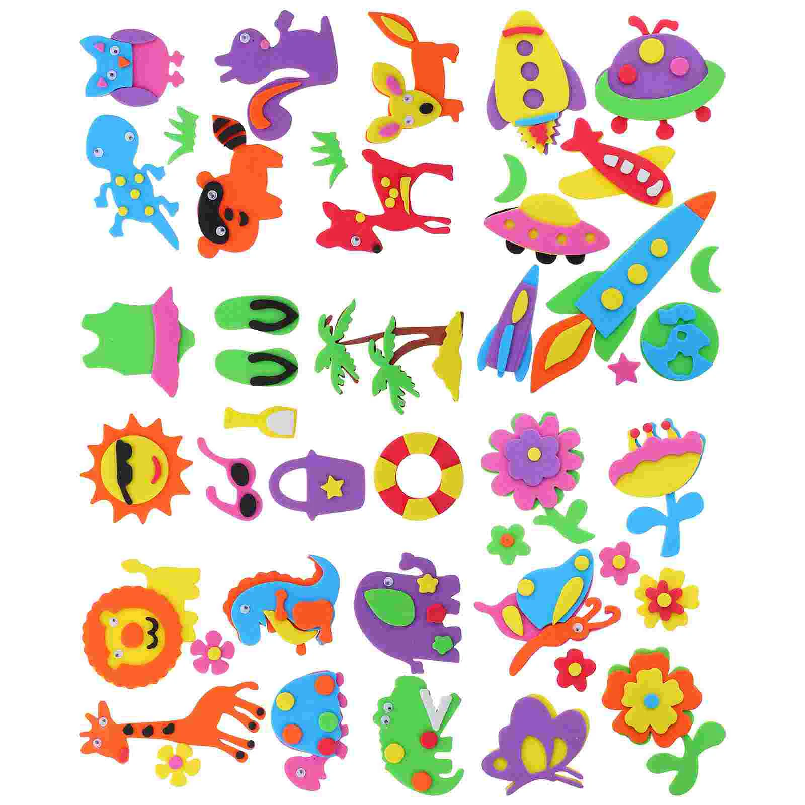 Stickersanimal Sticker Adhesive Kids Crafts Selfpuffy Diy 3D Flower Spongeages Decorativeembellishments Mini Eva Decoration
Stickersanimal Sticker Adhesive Kids Crafts Selfpuffy Diy 3D Flower Spongeages Decorativeembellishments Mini Eva Decoration