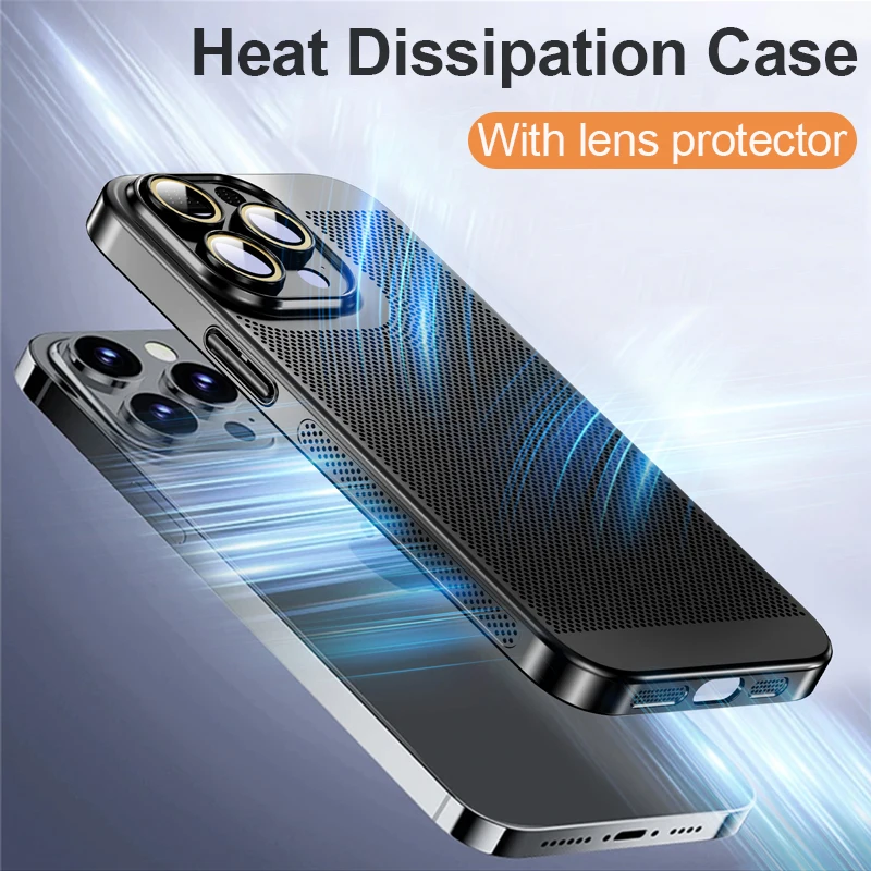 For iPhone 15 Pro Max Plus Luxury Ultra Thin Heat Dissipation Ice Sensation CasePlating Border Lens Protector Cover
For iPhone 15 Pro Max Plus Luxury Ultra Thin Heat Dissipation Ice Sensation CasePlating Border Lens Protector Cover