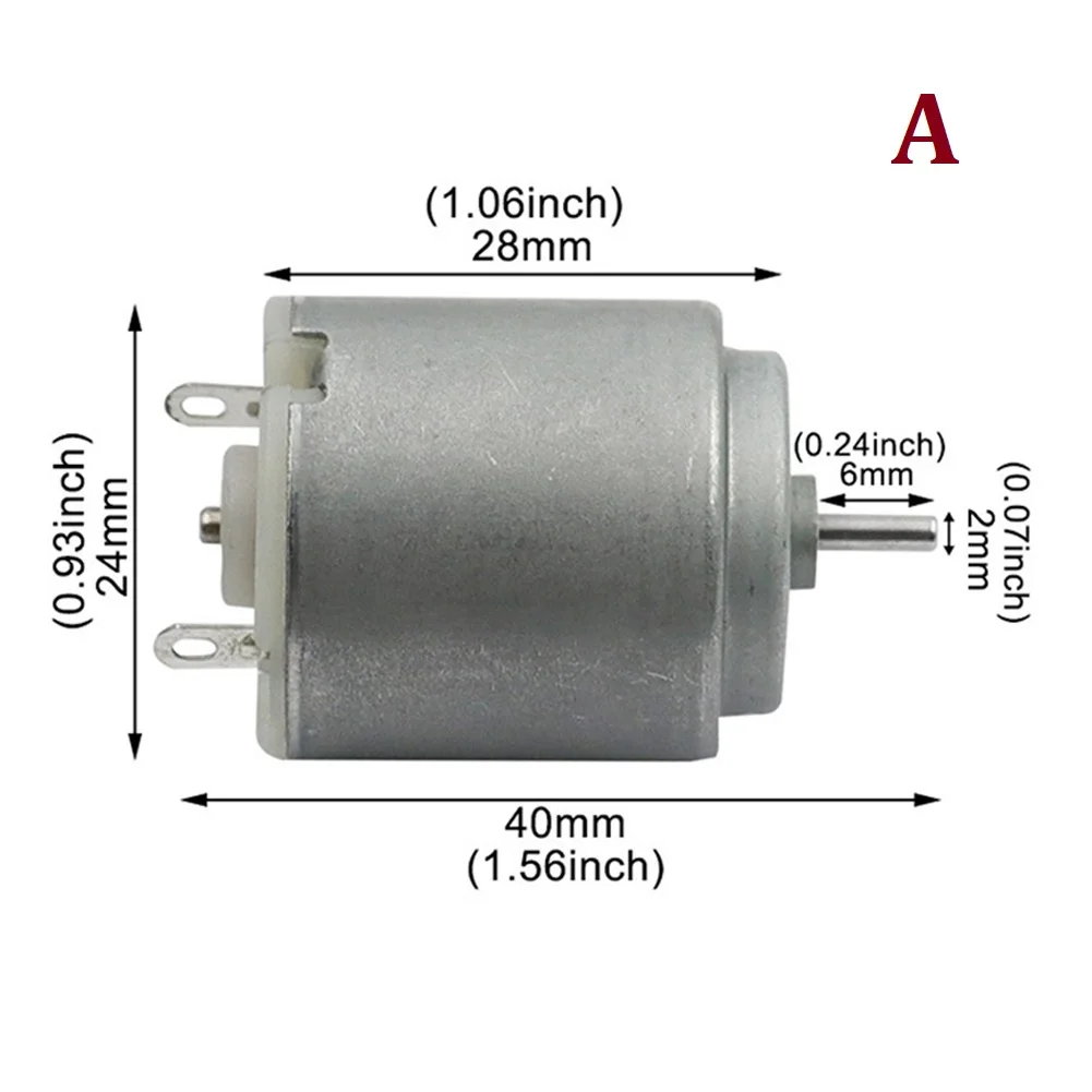 Mini 260 Motor DC 3-12V Electric Machinery Tools High Speed Toy Car Fan Small For DIY Motor Low Voltage Drop Ship
Mini 260 Motor DC 3-12V Electric Machinery Tools High Speed Toy Car Fan Small For DIY Motor Low Voltage Drop Ship