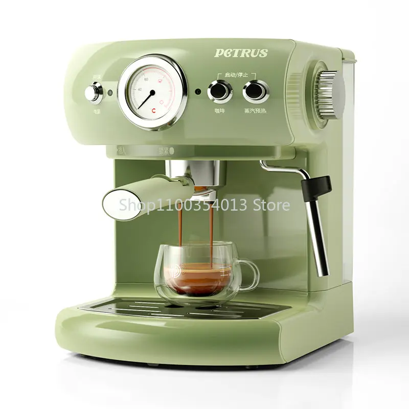 Semi Automatic Coffee Maker Home Espresso Machine Steam Milk Foam Machine Portable Espresso Coffee Maker
Semi Automatic Coffee Maker Home Espresso Machine Steam Milk Foam Machine Portable Espresso Coffee Maker