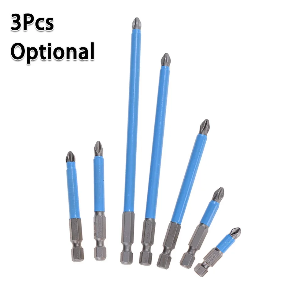 3Pcs Non-slip Batch Head 25-125mm Cross PH2 Screwdriver Set Magnetic Batch Head Rechargeable/Electric Hand Drill Accessories
3Pcs Non-slip Batch Head 25-125mm Cross PH2 Screwdriver Set Magnetic Batch Head Rechargeable/Electric Hand Drill Accessories