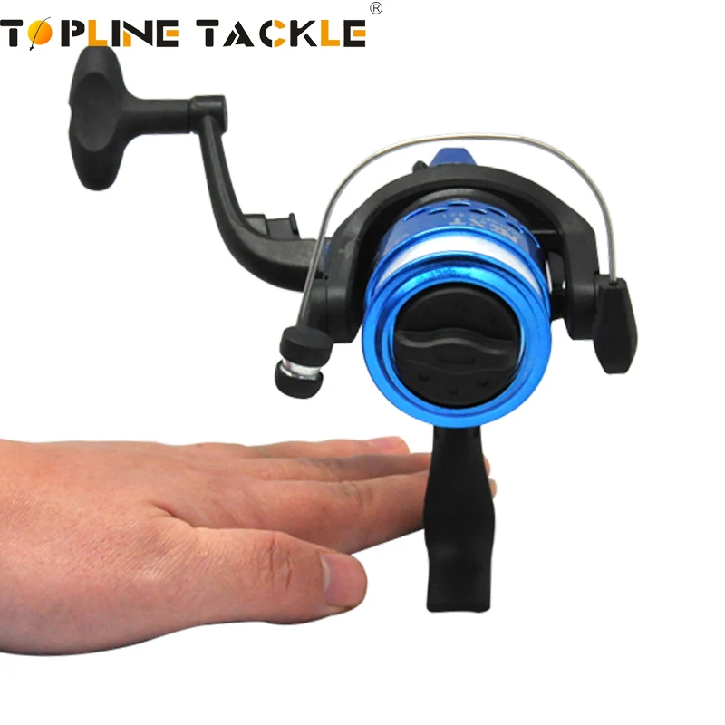 

Topline Tackle Cheap Small Spinning Reel Salt Water Ultralight 5.2:1 Spinning Fishing Reel Carp Large Diamerer Line Roller