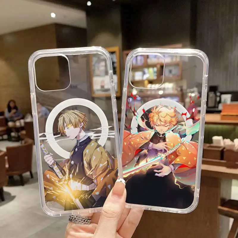 Zenitsu Agatsuma demon slayer Phone Case Transparent Magsafe Magnetic Magnet For iPhone 13 12 11 Pro Max Mini Wireless Charging
Zenitsu Agatsuma demon slayer Phone Case Transparent Magsafe Magnetic Magnet For iPhone 13 12 11 Pro Max Mini Wireless Charging
