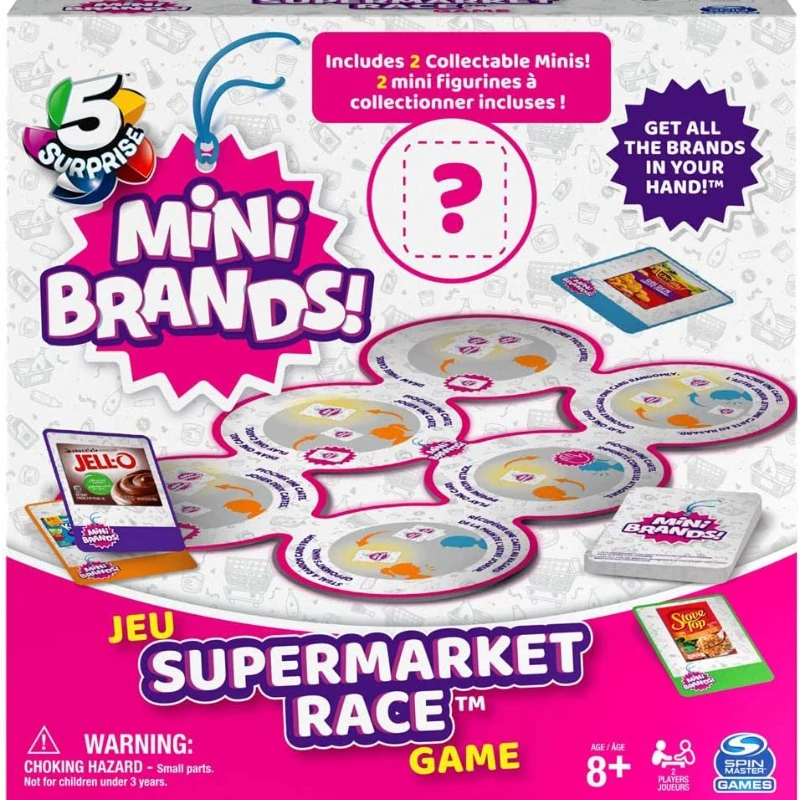 Zuru Mini Brands 5x Surprise Supermarket Shopping Competition Card Board Flying Chess Children Game Toys Hobbies Holiday Gifts
Zuru Mini Brands 5x Surprise Supermarket Shopping Competition Card Board Flying Chess Children Game Toys Hobbies Holiday Gifts