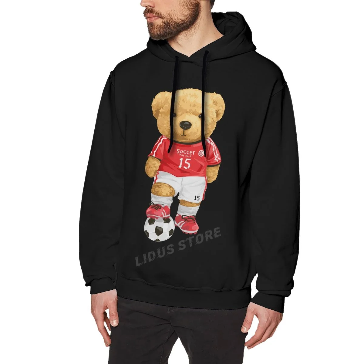 Cute Teddy Teddy Bear In Soccer Player Hoodie Sweatshirts Harajuku Creativity Streetwear Hoodies
Cute Teddy Teddy Bear In Soccer Player Hoodie Sweatshirts Harajuku Creativity Streetwear Hoodies