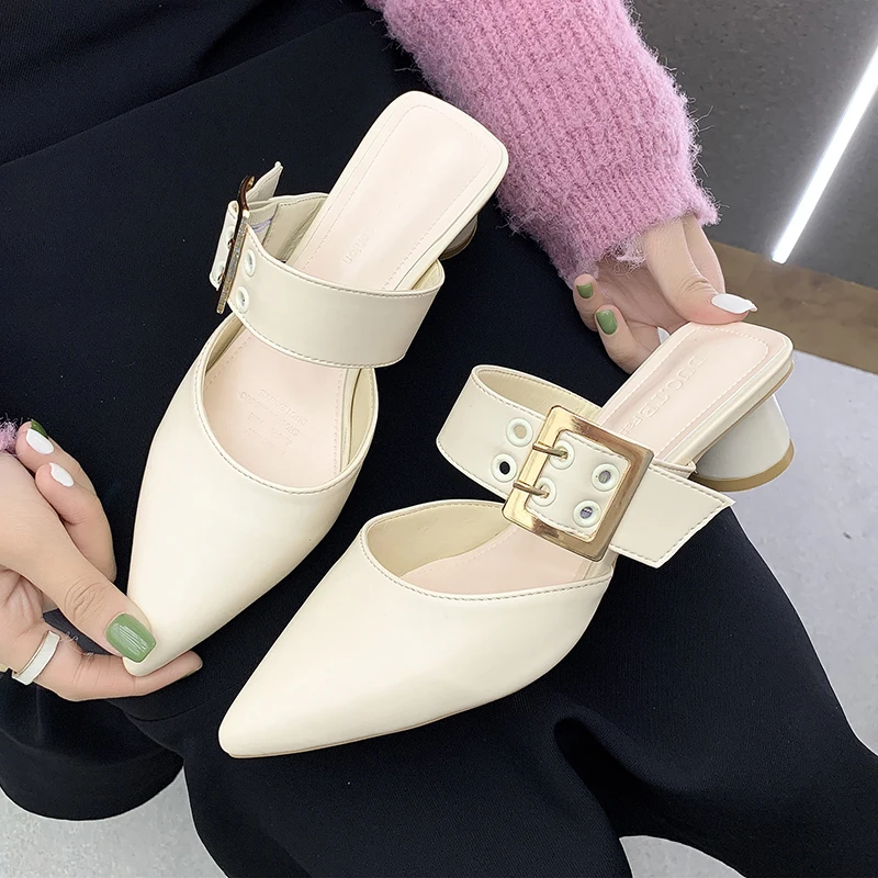 Women High Heels Sandals Wear Flip Flop Casual Shoes Pointed Toe Womens Shoes Summer Women Fashion Thick with Bottom Sandals
Women High Heels Sandals Wear Flip Flop Casual Shoes Pointed Toe Womens Shoes Summer Women Fashion Thick with Bottom Sandals