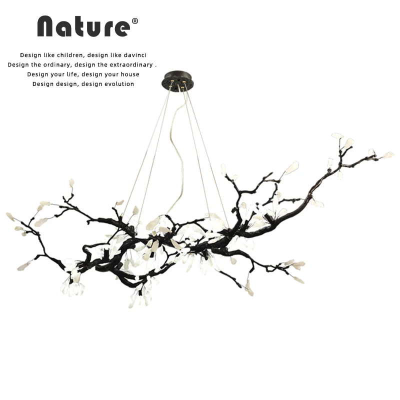Chinese Style Chandelier for Living Room Creative Villa Copper Art Lighting Indoor Decoration Lamp Tree Cranches Black Vintage
Chinese Style Chandelier for Living Room Creative Villa Copper Art Lighting Indoor Decoration Lamp Tree Cranches Black Vintage