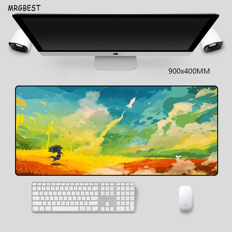 MRGBES Mouse Pad Large Artwork Umbrella Art Painting with Locking Edge Desk Mat Multi-size for PC Computer Keyboard Mouse Gaming 
MRGBES Mouse Pad Large Artwork Umbrella Art Painting with Locking Edge Desk Mat Multi-size for PC Computer Keyboard Mouse Gaming