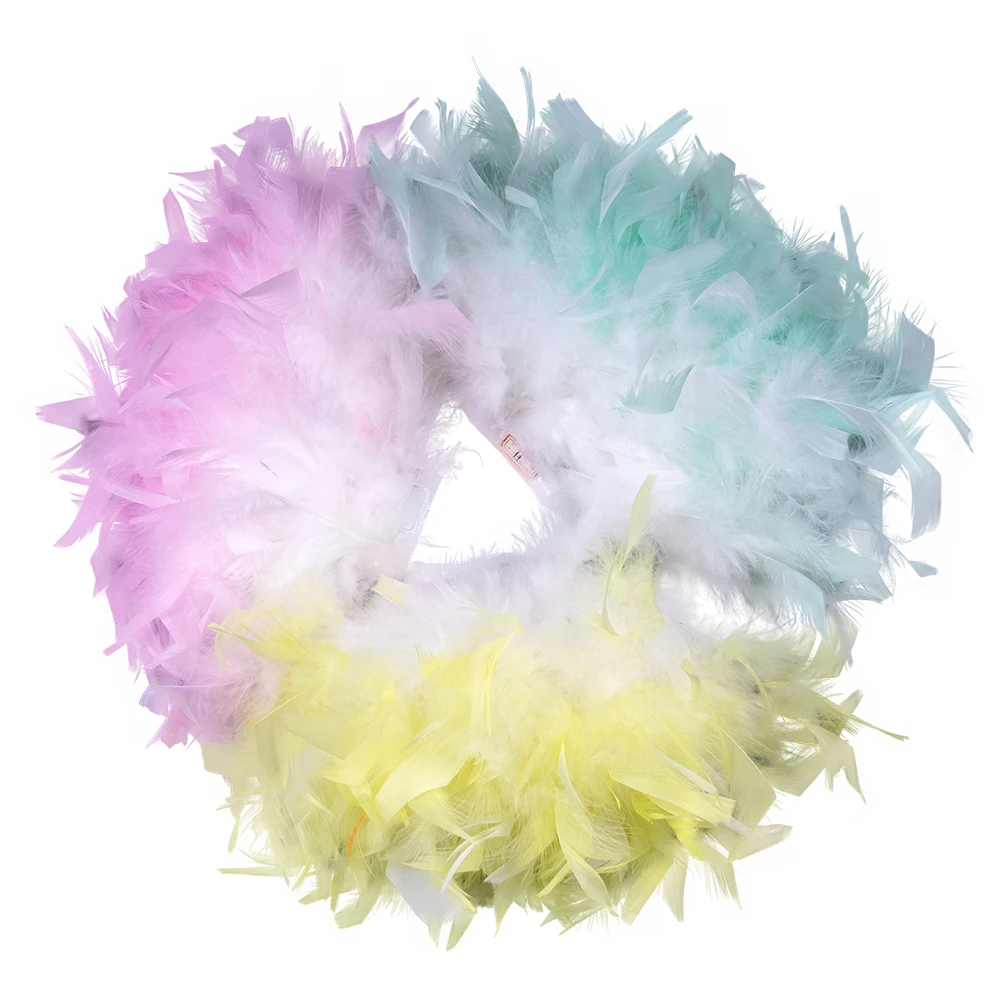 

10Meter Fluffy Turkey Feather Trims Fringe Ribbon for DIY Wedding Party Dress Costume Decorative Marabou plumes Crafts 8-12cm