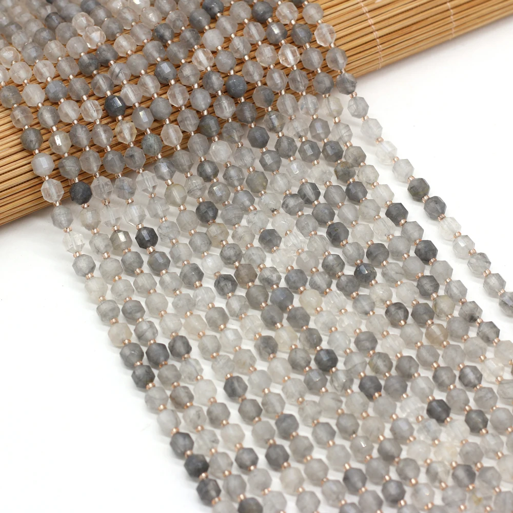 Natural Semi-precious Stones Faceted Round 6mm Bead Flash Labradorite DIY for Making Jewelry Necklace Bracelet Gift 38cm
Natural Semi-precious Stones Faceted Round 6mm Bead Flash Labradorite DIY for Making Jewelry Necklace Bracelet Gift 38cm