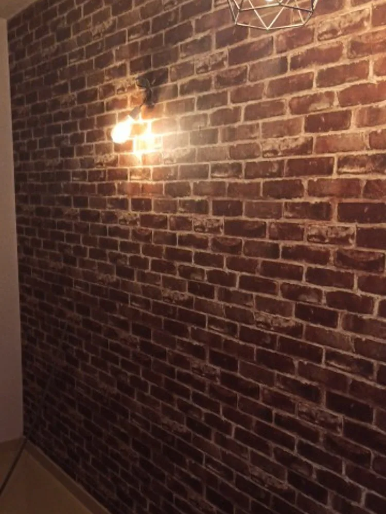 Rustic Vintage 3D Faux Brick Wallpaper Roll Vinyl PVC Retro Industrial Loft Wall Paper Red Black Grey Yellow Washable Room decor
Rustic Vintage 3D Faux Brick Wallpaper Roll Vinyl PVC Retro Industrial Loft Wall Paper Red Black Grey Yellow Washable Room decor