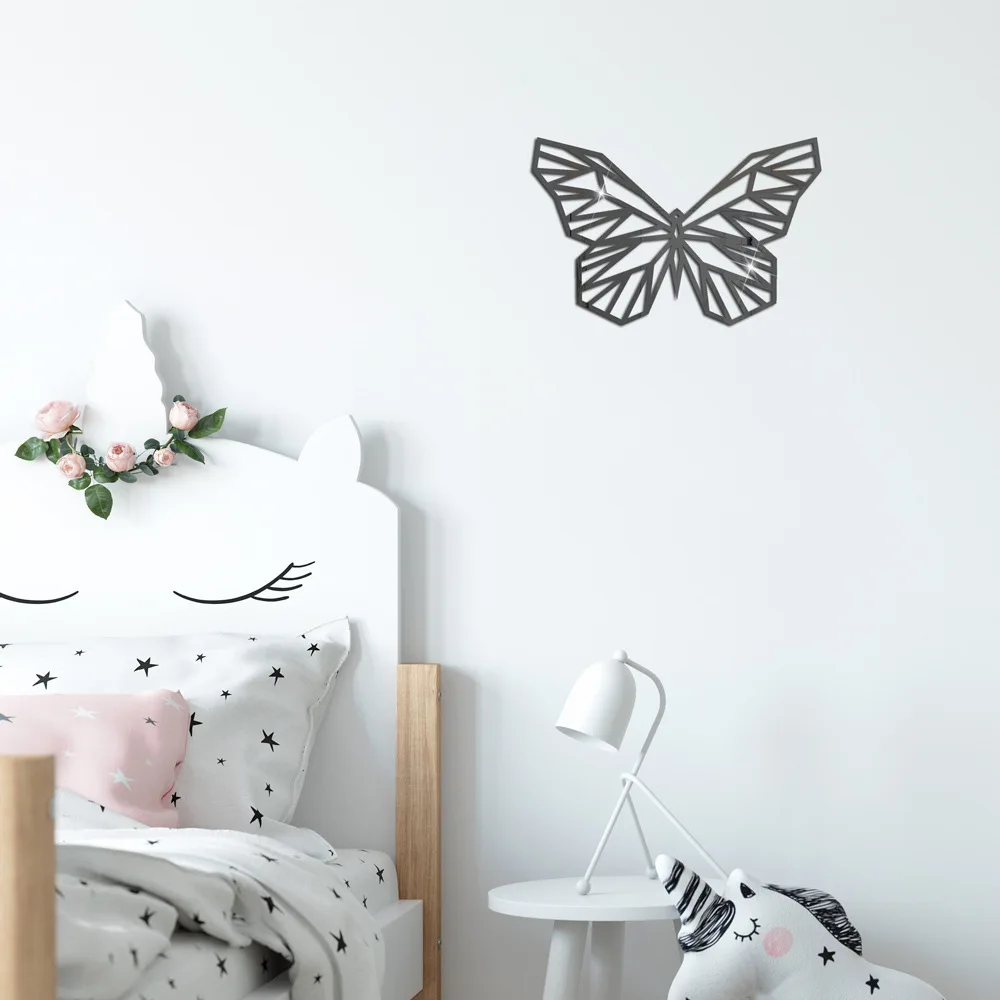 Geometric Line Animal Wall Sticker Butterfly Acrylic Mirror Sticker Home Decoration Self-adhesive Mirror Sticker 
Geometric Line Animal Wall Sticker Butterfly Acrylic Mirror Sticker Home Decoration Self-adhesive Mirror Sticker