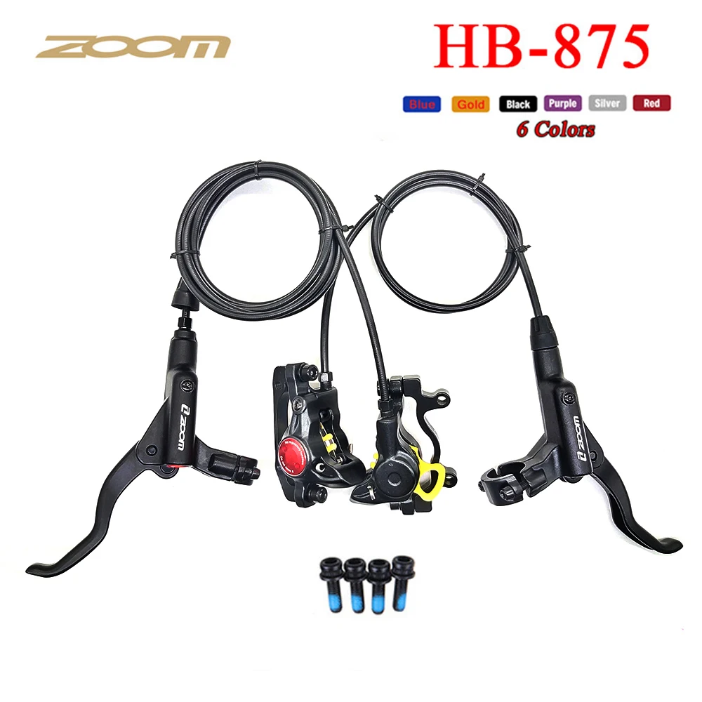 ZOOM HB-875 MTB велосипедный гидравлический дисковый тормоз 750/1350 мм горный велосипед тормоз MTB масляный тормозной суппорт дисковый тормоз комплект
ZOOM HB-875 MTB велосипедный гидравлический дисковый тормоз 750/1350 мм горный велосипед тормоз MTB масляный тормозной суппорт дисковый тормоз комплект