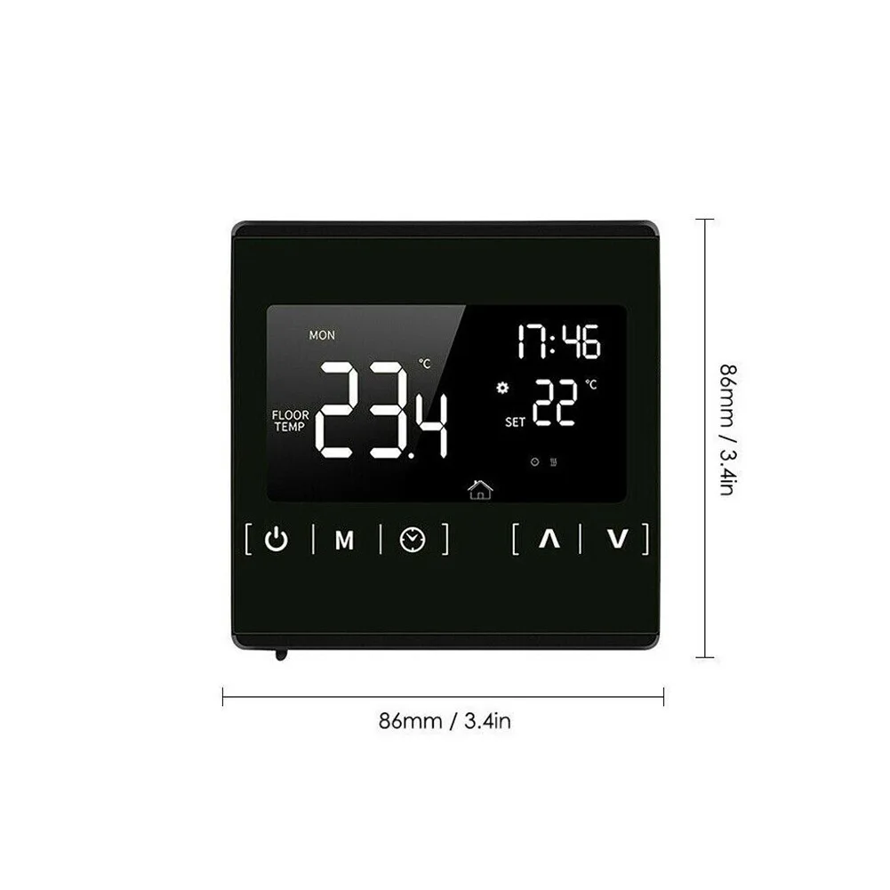 External Sensor Thermostat Anti Freeze Digital For Heating Cable Home Programmable Room Wall Mounted Brand New
External Sensor Thermostat Anti Freeze Digital For Heating Cable Home Programmable Room Wall Mounted Brand New
