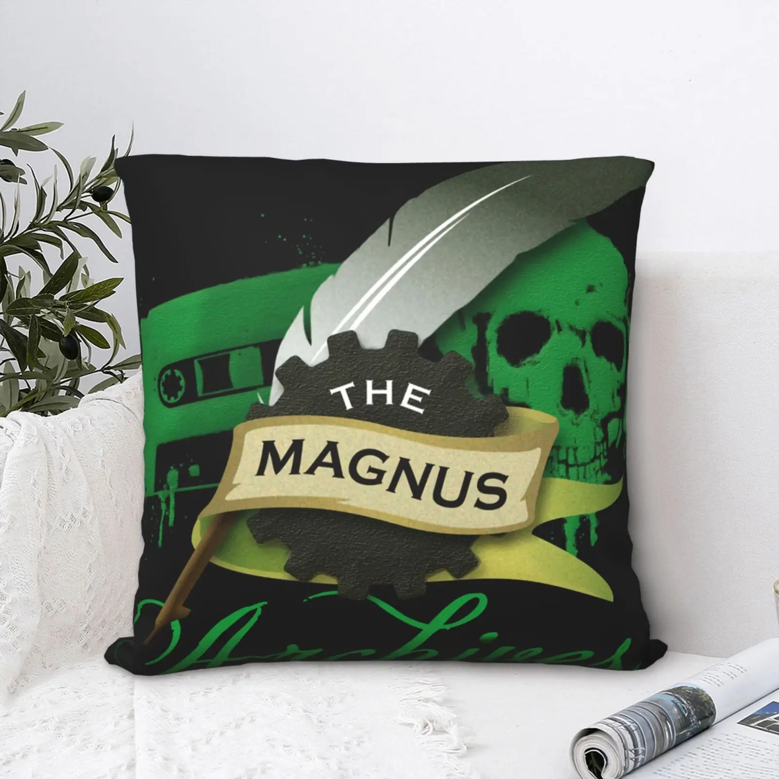 

Limited The Magnus Archives Pillow Case Cushions Cover For Sofa Cushions Cover Kids Pillowcases For Pillows Pillows Decor Home