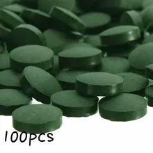 100pcs Fish Crystal Red Shrimp Fish Food Spirulina Tablets Enrichment Favorite Pet Food Aquarium Accessories