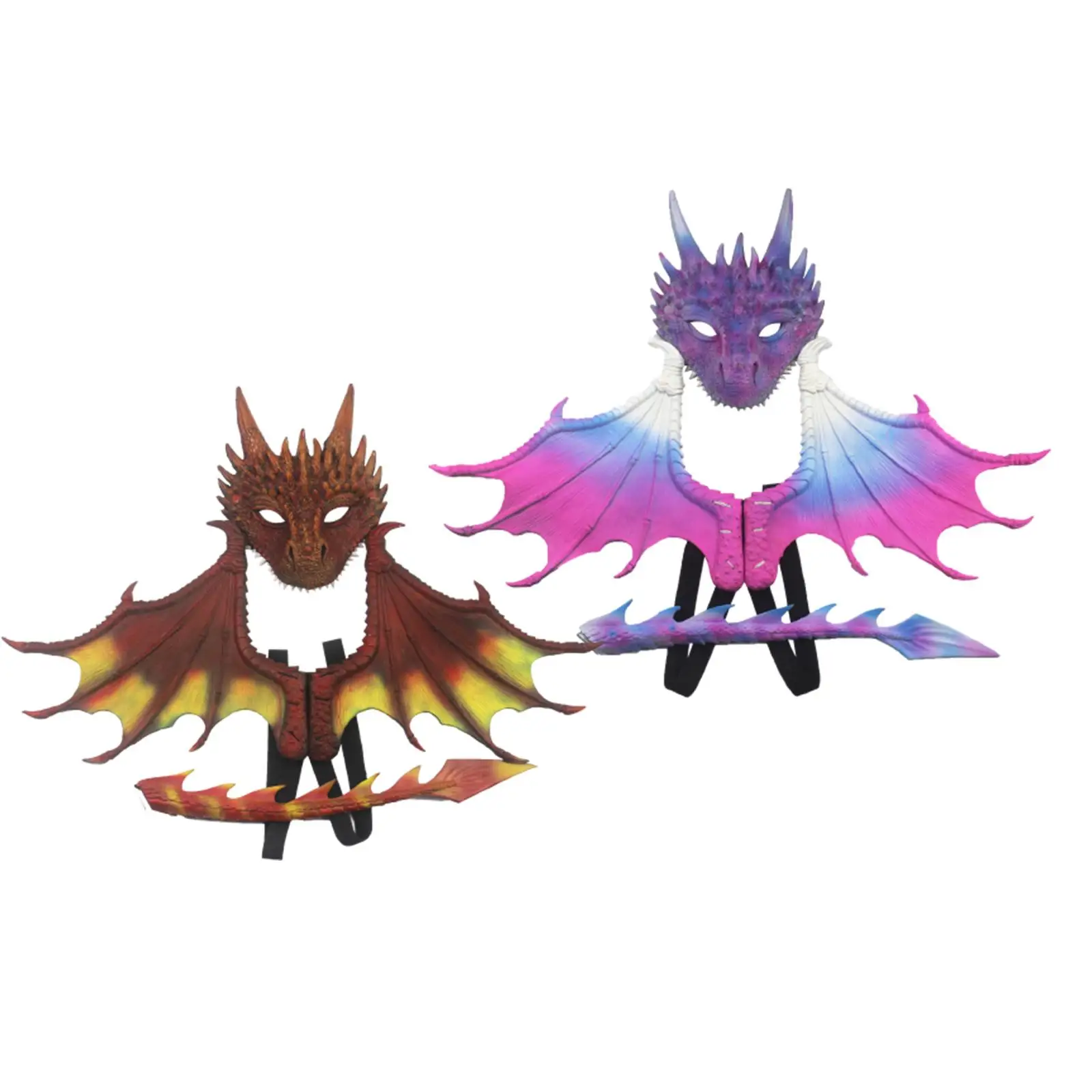 Kids Dragon Costume Birthday Halloween Dinosaur Tail Mask Wing Sets Cosplay for Fancy Dress Dancing Party Party Favors Festival
Kids Dragon Costume Birthday Halloween Dinosaur Tail Mask Wing Sets Cosplay for Fancy Dress Dancing Party Party Favors Festival