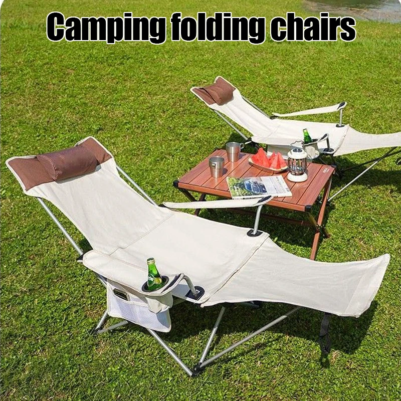 

Portable Folding Moon Chair Camping Chairs Outdoor Seatings Travel Foot Stool For Picnic Lightweight Fishing Chair Garden Chair
