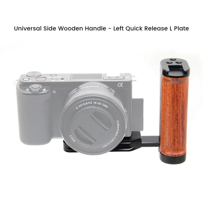Universal Holder Handle Grip 1/4 Inch Mounting Bracket L Bracket For DSLR Camera Canon Nikon Sony
Universal Holder Handle Grip 1/4 Inch Mounting Bracket L Bracket For DSLR Camera Canon Nikon Sony