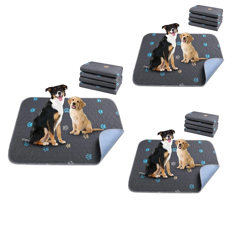 2 Piece Washable Puppy Dog Pee Pad 100% Waterproof Whelping Training Mat For Puppy/Senior Dog, Fast Drying Reusable S
2 Piece Washable Puppy Dog Pee Pad 100% Waterproof Whelping Training Mat For Puppy/Senior Dog, Fast Drying Reusable S