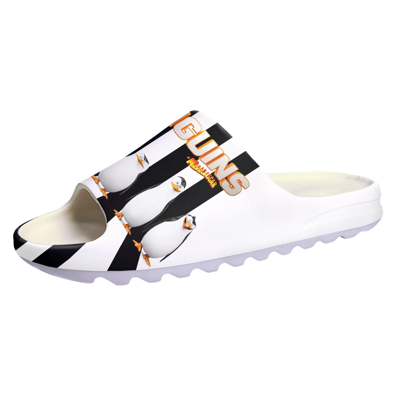 Madagascar Soft Sole Sllipers Penguin Mens Womens Teenager Home Clogs Cartoon Step In Water Shoes On Shit Custom Mande Sandals
Madagascar Soft Sole Sllipers Penguin Mens Womens Teenager Home Clogs Cartoon Step In Water Shoes On Shit Custom Mande Sandals