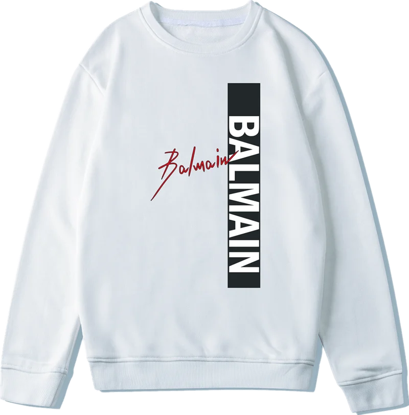 Balmain New Unisex Letter Printed Long Sleeve Crew Neck Pullover Casual Sweatshirts
Balmain New Unisex Letter Printed Long Sleeve Crew Neck Pullover Casual Sweatshirts