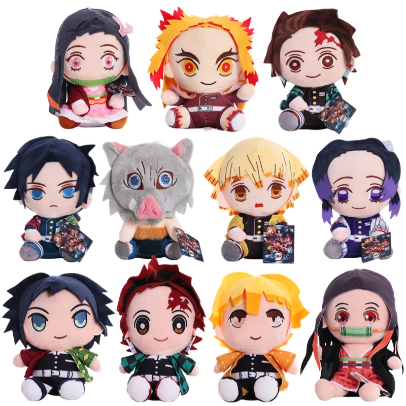 15-22cm Demon Slayer Japan Anime Plush Toys Kamado Tanjirou Kamado Nezuko Hashibira Inosuke Bandai Stuffed Figure Dolls Kid Gift
15-22cm Demon Slayer Japan Anime Plush Toys Kamado Tanjirou Kamado Nezuko Hashibira Inosuke Bandai Stuffed Figure Dolls Kid Gift