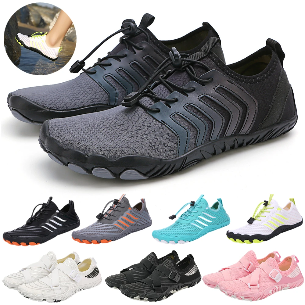 1 Pair Swimming Beach Quick Dry Barefoot Upstream Diving Snorkeling Shoes for Men Women Wading Water Shoes Gym Fitness Sneakers
1 Pair Swimming Beach Quick Dry Barefoot Upstream Diving Snorkeling Shoes for Men Women Wading Water Shoes Gym Fitness Sneakers