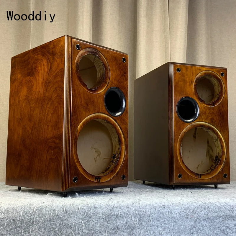 Handmade Hifi 6.5/8 Inch Two-way Bookshell One Pair Speaker Box Bass Reflex Forward-oriented Empty Cabinet
Handmade Hifi 6.5/8 Inch Two-way Bookshell One Pair Speaker Box Bass Reflex Forward-oriented Empty Cabinet