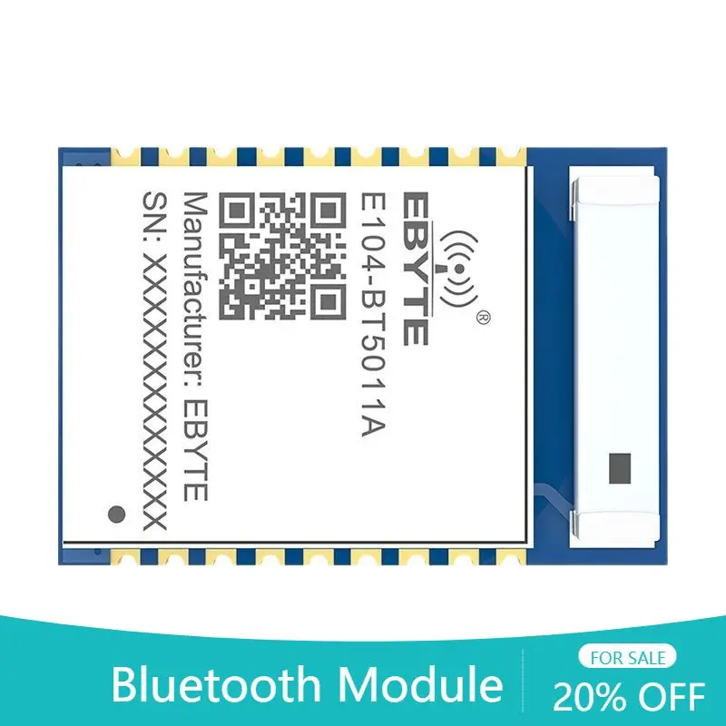 10PCS BLE5.0 nRF52811 2.4GHz Long Range Module Blutooth to Serial Port Transparent E104-BT5011A Wireless Data Transmission 
10PCS BLE5.0 nRF52811 2.4GHz Long Range Module Blutooth to Serial Port Transparent E104-BT5011A Wireless Data Transmission