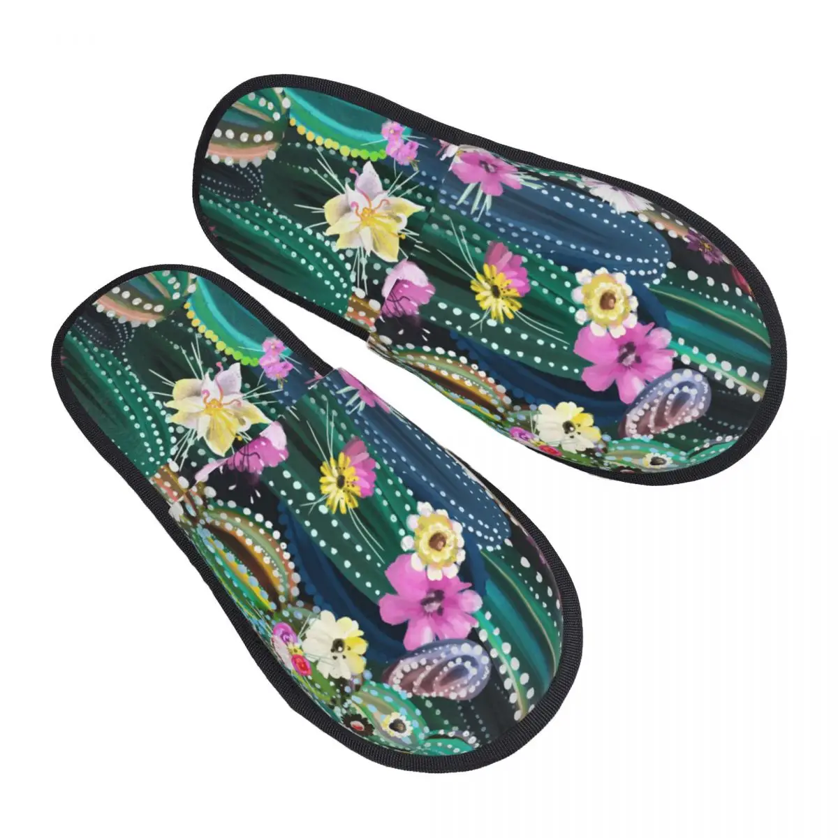 Winter Slipper Woman Man Fashion Fluffy Warm Slippers Blooming Cactus Cacti Succulents Abstract House Slippers Funny Shoes
Winter Slipper Woman Man Fashion Fluffy Warm Slippers Blooming Cactus Cacti Succulents Abstract House Slippers Funny Shoes