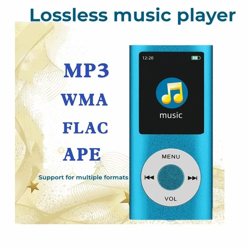 Portable MP3 Music Player Bluetooth Lossless Sound Quality Mini Recorder 32GB TF Card, FM, Headphones, Multi-function Walkman
Portable MP3 Music Player Bluetooth Lossless Sound Quality Mini Recorder 32GB TF Card, FM, Headphones, Multi-function Walkman