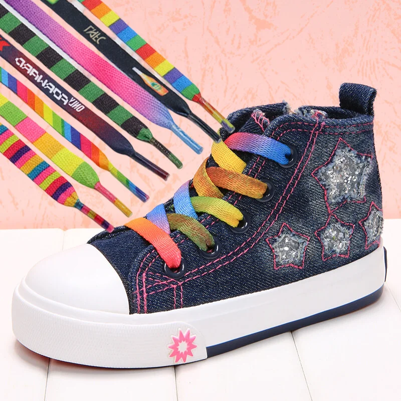 Innovative Coloured Laces To Match Board Shoes, Canvas Shoes, Sneakers and Coloured Patterns
Innovative Coloured Laces To Match Board Shoes, Canvas Shoes, Sneakers and Coloured Patterns