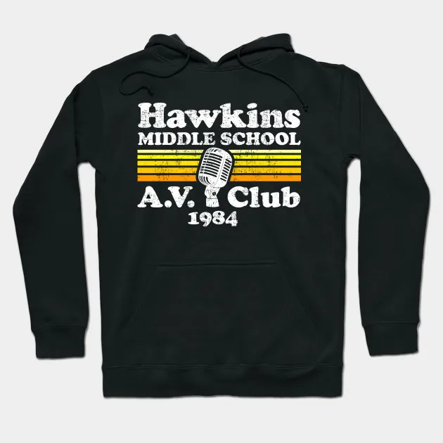 Stranger Things Hawkins Middle School A.V. Club DIY Hoodies Graphic Sweatshirts Ladies Y2k Long Sleeves Unisex M-5XL
Stranger Things Hawkins Middle School A.V. Club DIY Hoodies Graphic Sweatshirts Ladies Y2k Long Sleeves Unisex M-5XL
