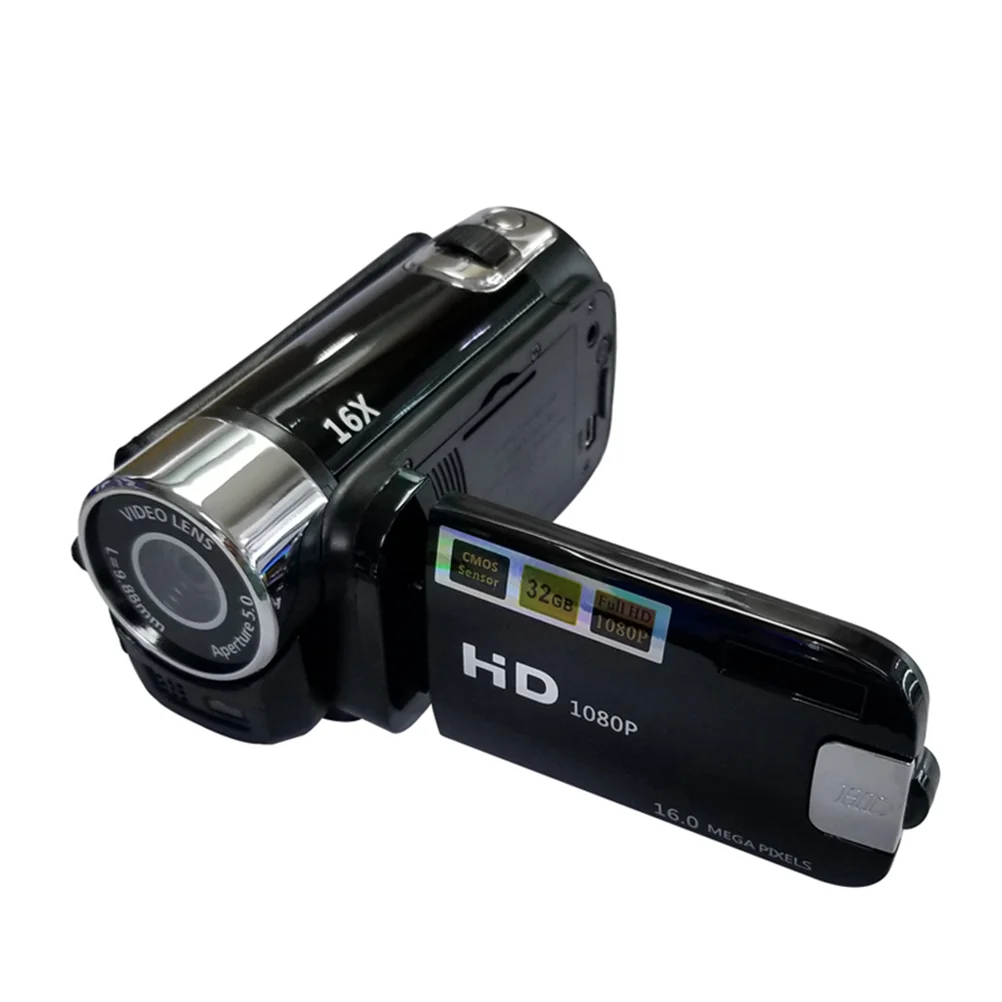 1080P LED Light High Definition Video Record Portable Camcorder Professional Digital Camera (Black)
1080P LED Light High Definition Video Record Portable Camcorder Professional Digital Camera (Black)