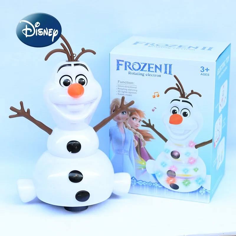 Disney New Frozen Robot Snowman Action Figure Olaf Electric Toy Dance Action Light Music Cartoon Plastic Toy Girl Birthday Gift
Disney New Frozen Robot Snowman Action Figure Olaf Electric Toy Dance Action Light Music Cartoon Plastic Toy Girl Birthday Gift